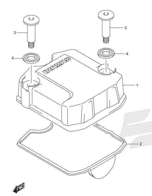 Tapa de culata Gixxer 150 FI ABS 2026
