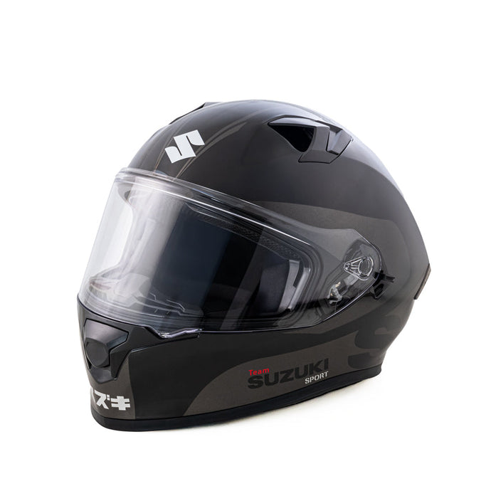 Casco Integral Negro Suzuki