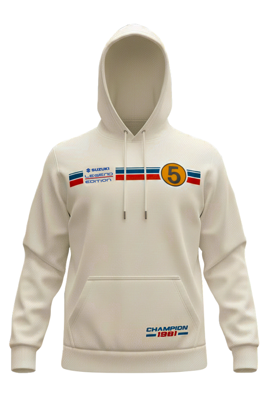 Buzo Con Capota Suzuki Legend Color Beige