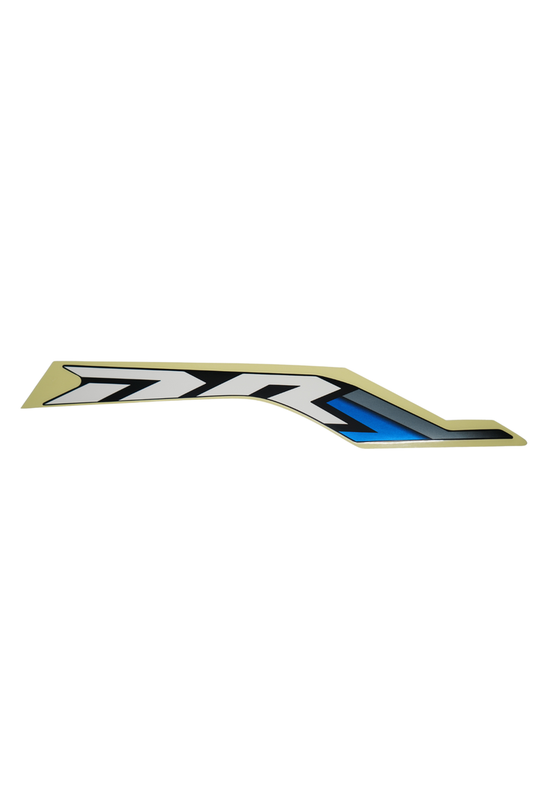 Cargue la imagen en el visor de la galería, Calcomanía "DR" Derecha Para Suzuki DR 150 2027 ABS Blanca Carburada
