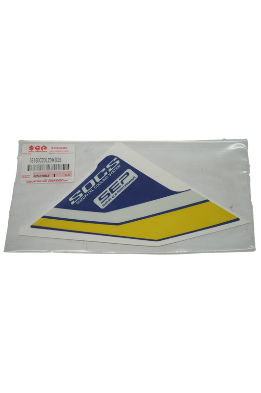 Calcomanía Cubierta Lateral Derecha Para Suzuki V-STROM SX 250 2027 Azul