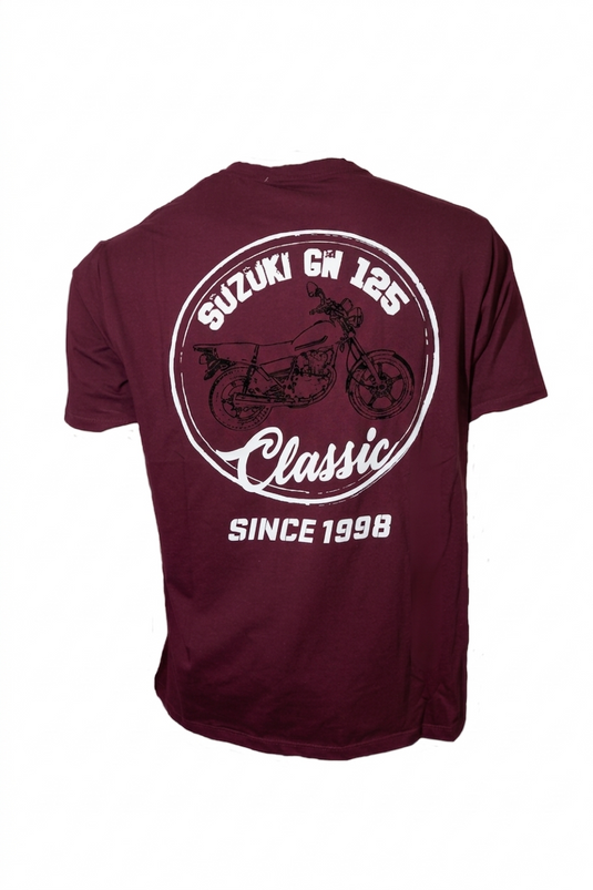 Camiseta GN 125 Classic- Vino Tinto