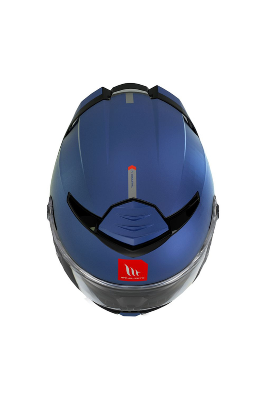 Casco MT THUNDER 4 SV Solid Azul Mate