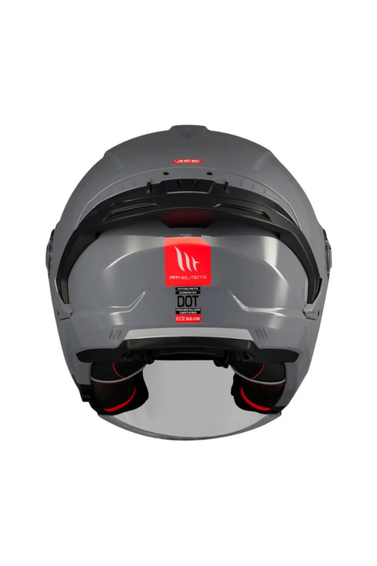 Casco MT COSMO SV SOLID A2 Gris Brillo