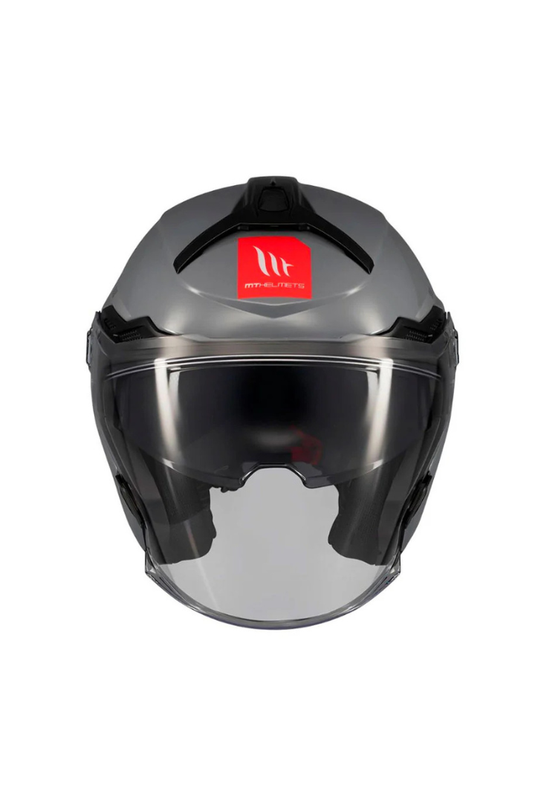 Casco MT COSMO SV SOLID A2 Gris Brillo