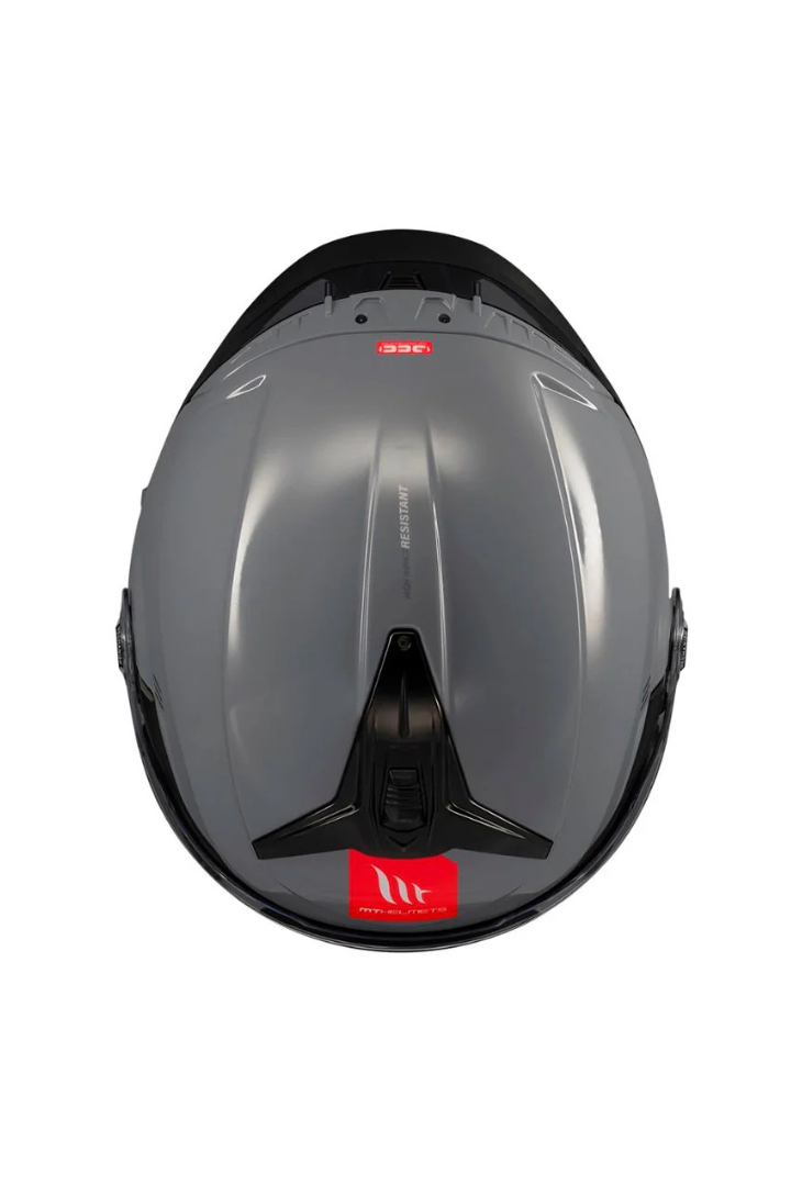 Cargue la imagen en el visor de la galería, Casco MT COSMO SV SOLID A2 Gris Brillo
