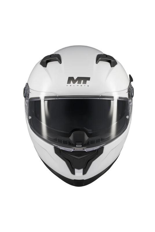 Casco MT BRAKER SV PURE A0 Blanco Brillo