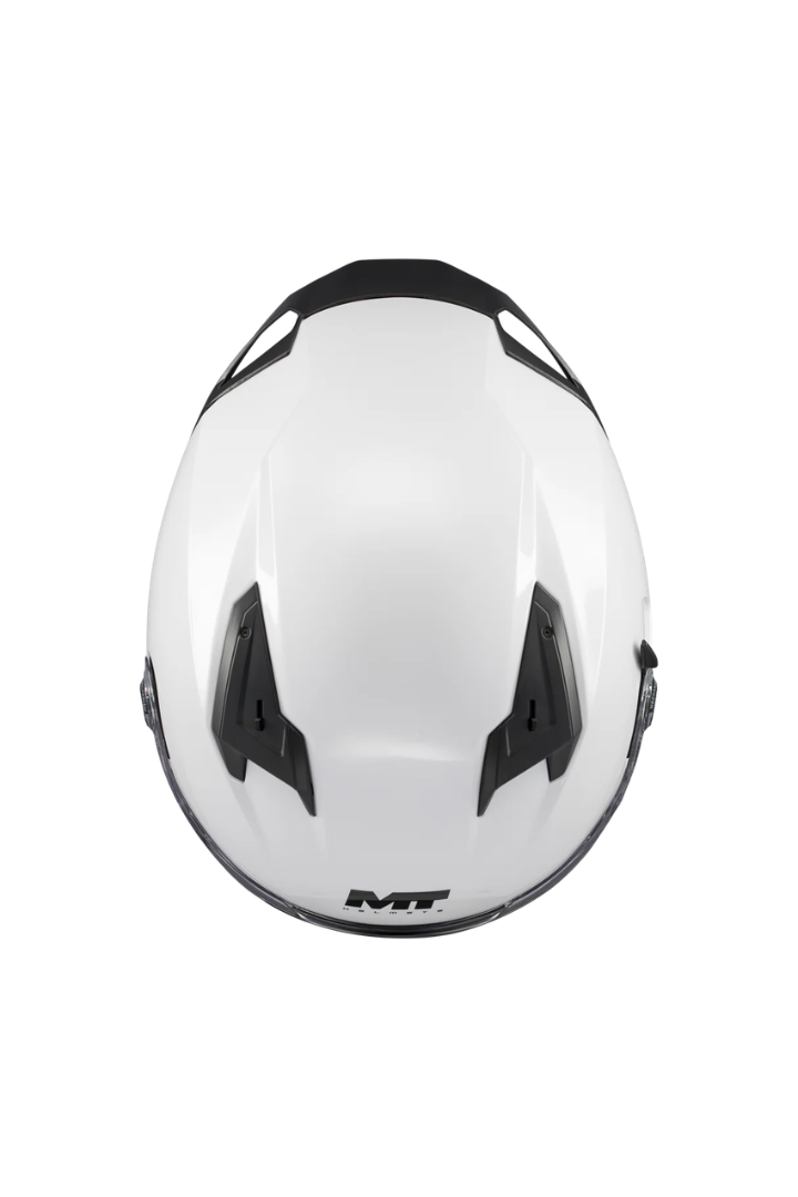 Cargue la imagen en el visor de la galería, Casco MT BRAKER SV PURE A0 Blanco Brillo
