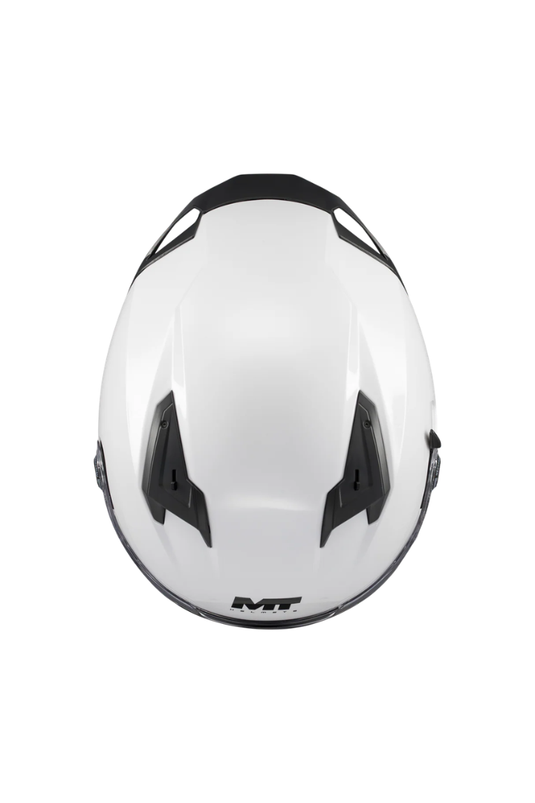 Casco MT BRAKER SV PURE A0 Blanco Brillo