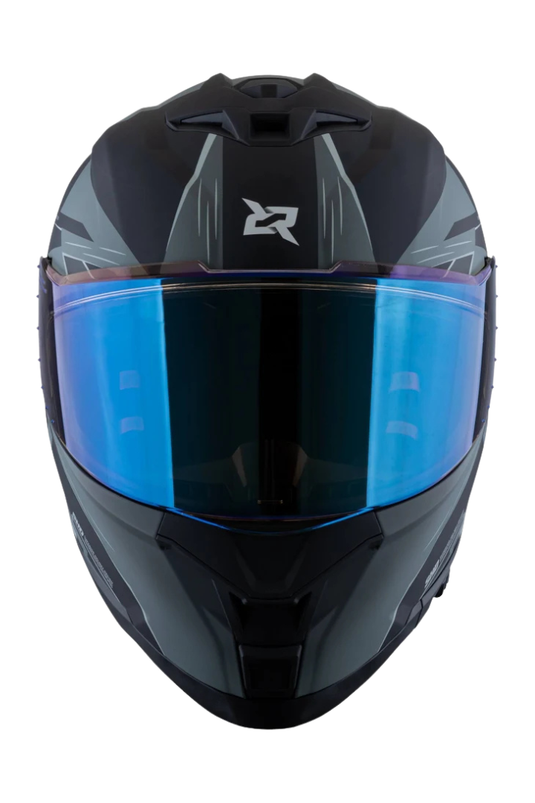 Casco X-SPORTS X-162 Maverix Gris Negro Mate