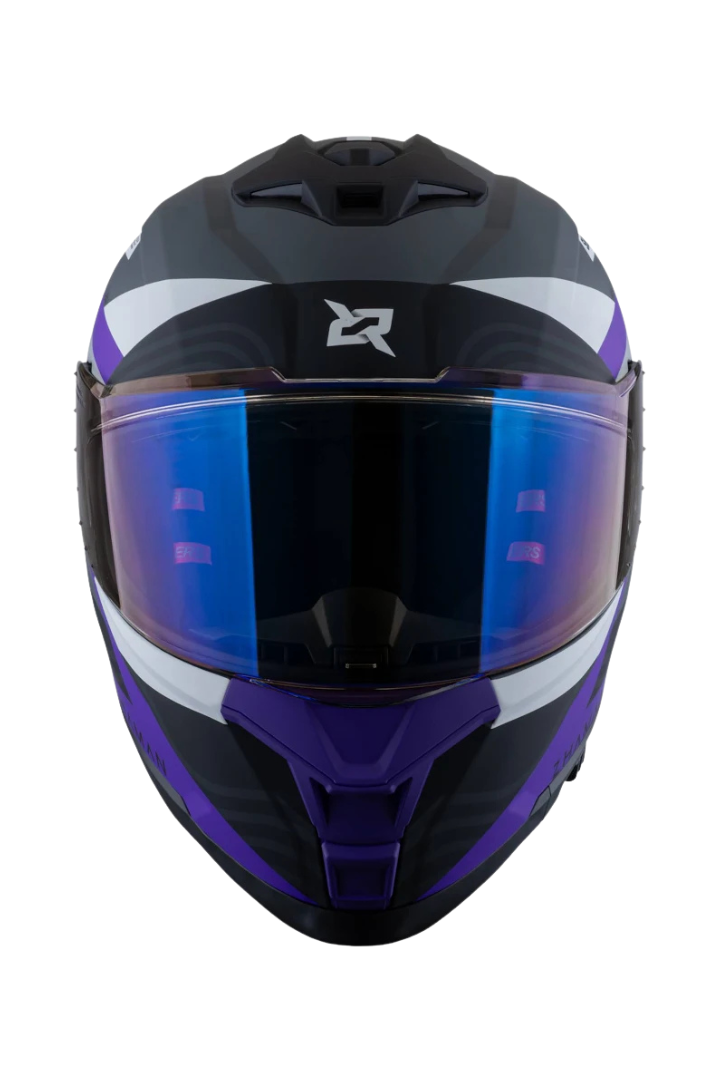 Cargue la imagen en el visor de la galería, Casco X-SPORTS X-162 Zhaman Morado Blanco Mate

