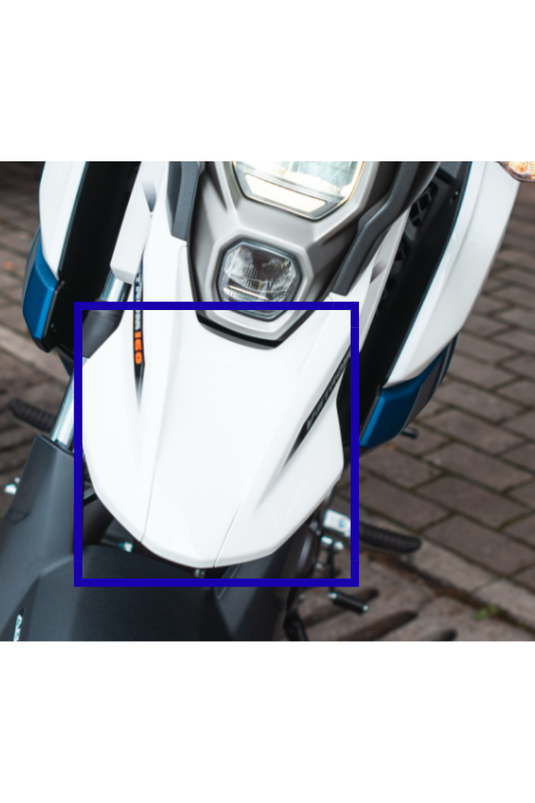Carenaje Central Para V-STROM 160 2025 Blanca