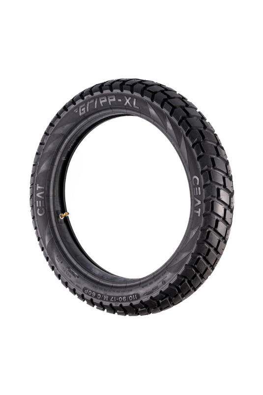 Llanta Delantera CEAT ZOOM RAD X1 F 110/70-17 TL Para Motocicletas