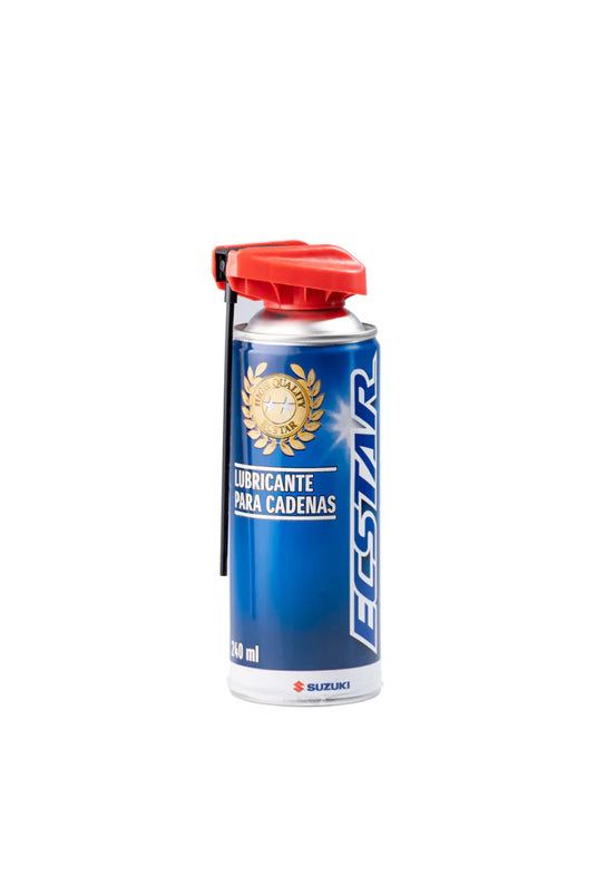 Kit de Cuidado de Cadena Suzuki ECSTAR (Desengrasante + Lubricante 240ml)