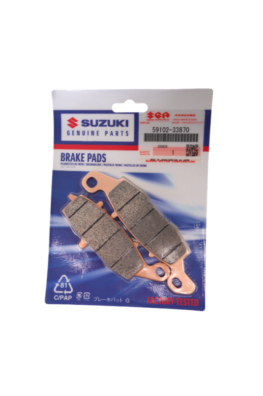 Pastilla de Freno Delantera Derecha Suzuki VSTROM 1000 CLASICA/VSTROM650 Genuinas