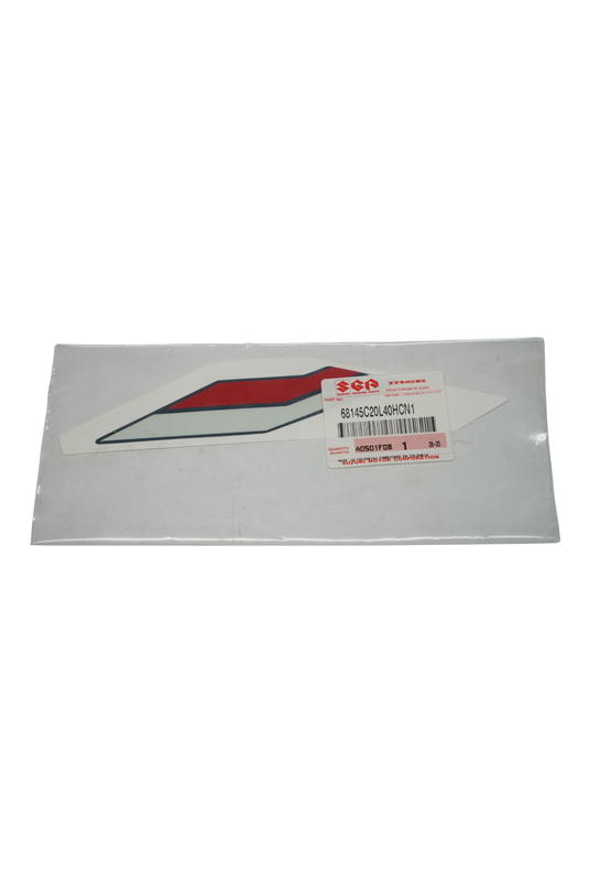 Calcomanía Lateral Trasera Izquierda Para Suzuki V-STROM SX 250 2027 Blanca