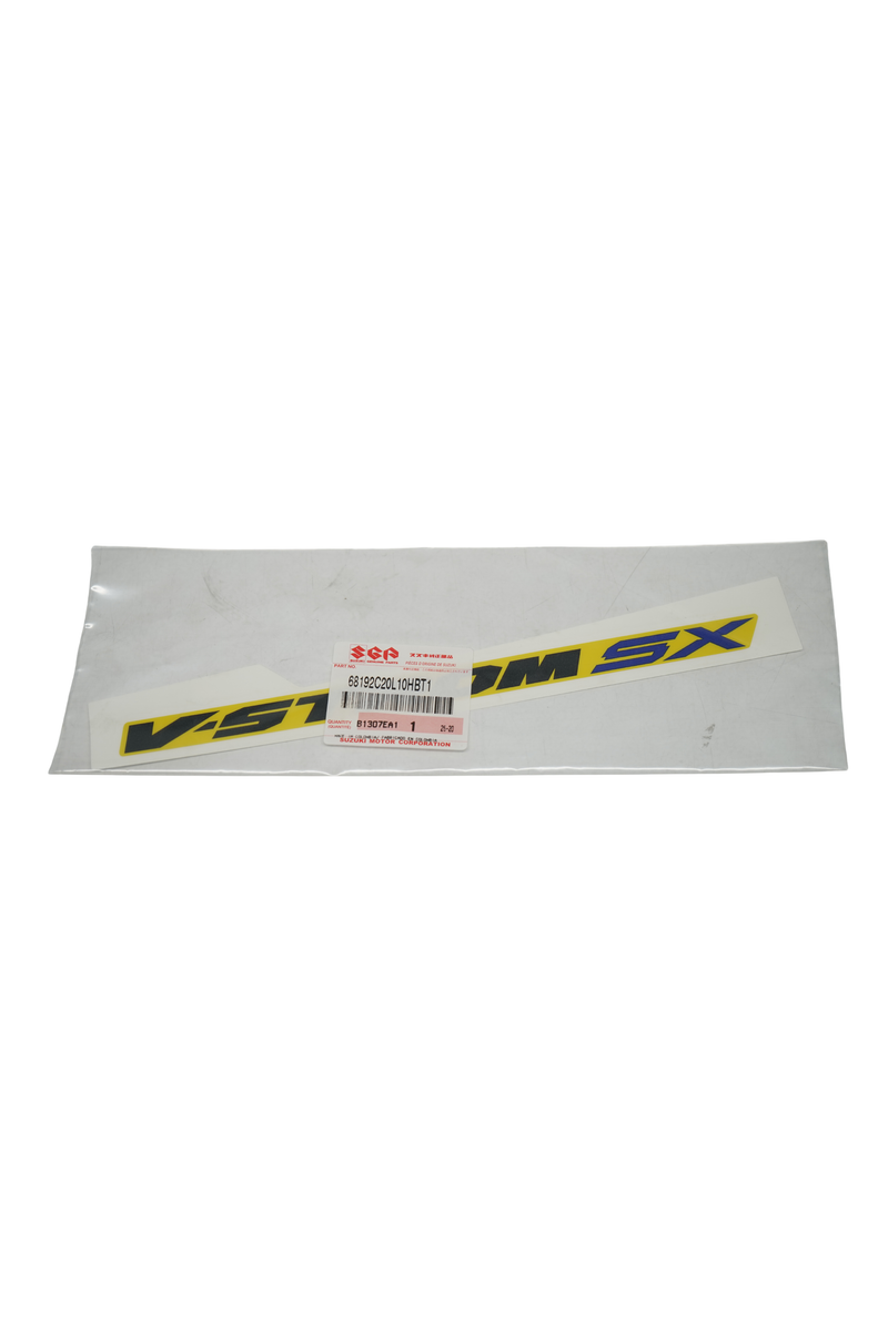 Cargue la imagen en el visor de la galería, Calcomanía Frontal Izquierda Para Suzuki V-STROM SX 250 2027 Amarilla
