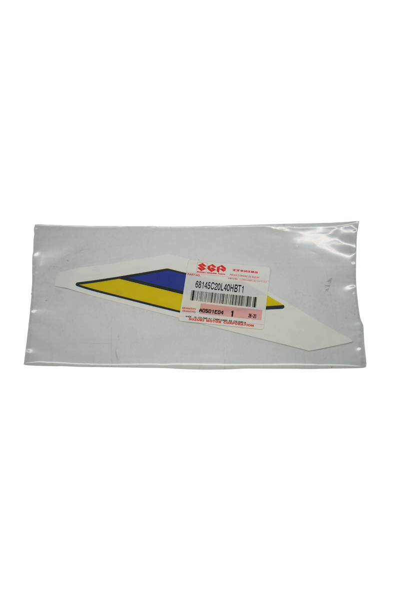 Cargue la imagen en el visor de la galería, Calcomanía Lateral Izquierda Para Suzuki V-STROM SX 250 2027 Amarilla
