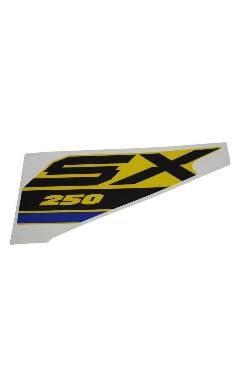 Cargue la imagen en el visor de la galería, Calcomanía Carenaje Izquierda Para Suzuki V-STROM SX 250 2027 Amarilla
