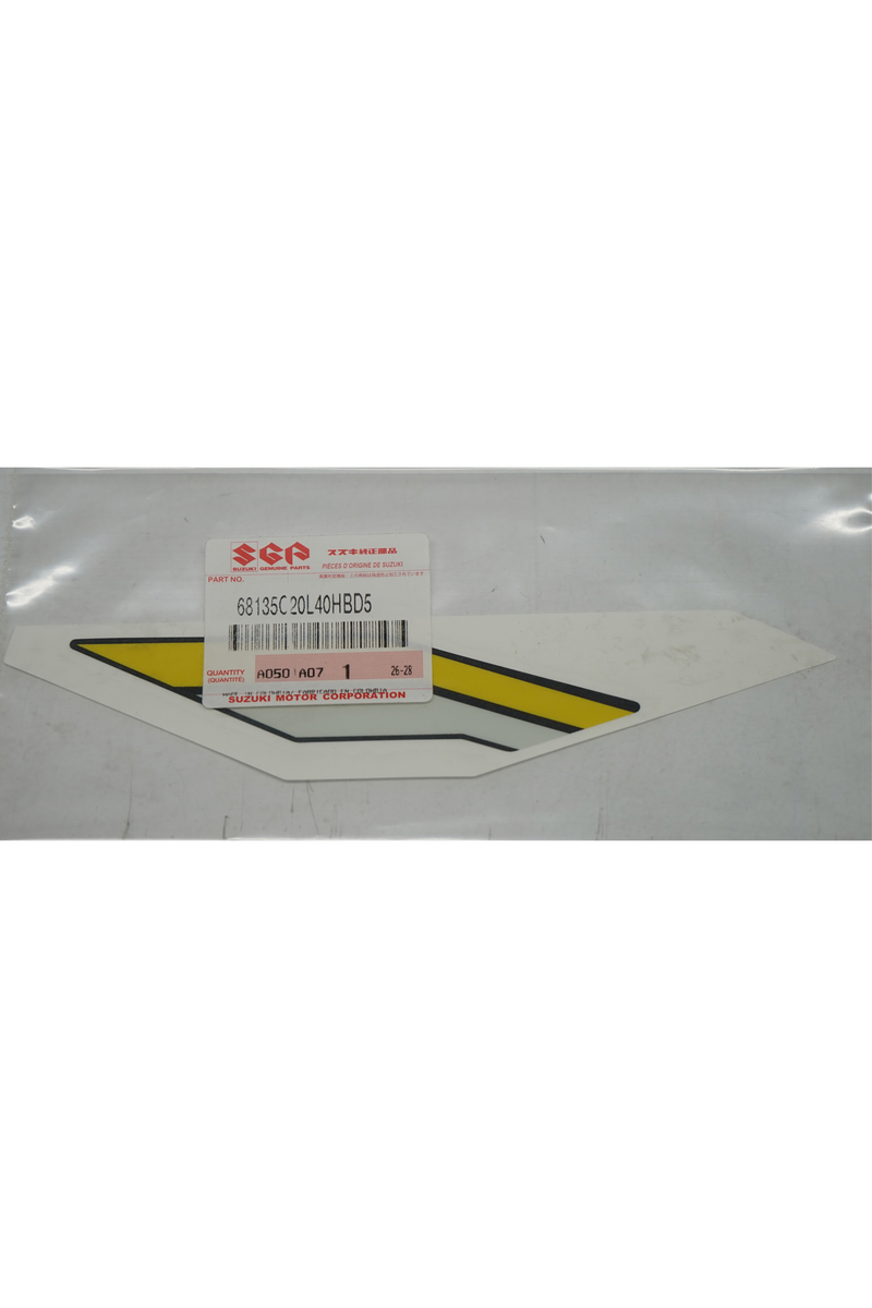 Cargue la imagen en el visor de la galería, Calcomanía Lateral Trasera Derecha Para Suzuki V-STROM SX 250 2027 Azul
