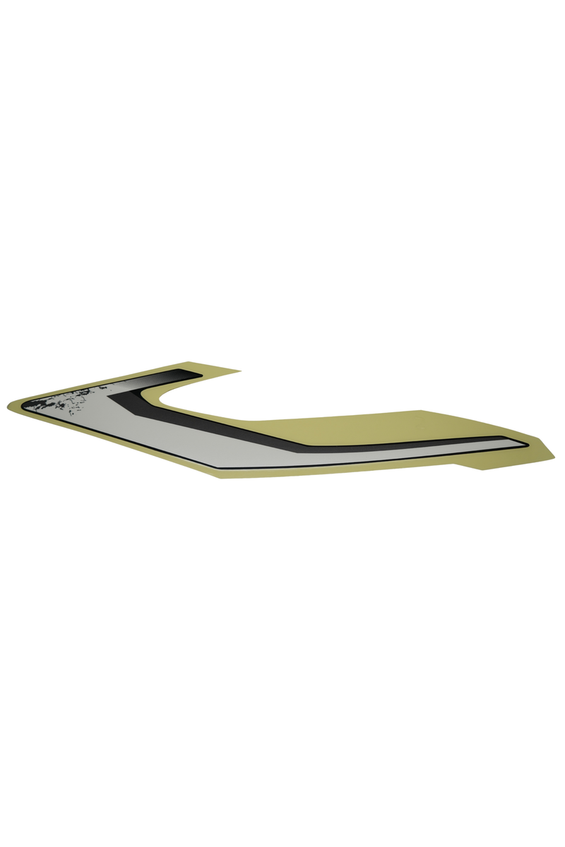 Cargue la imagen en el visor de la galería, Calcomanía Tapa Lateral Trasera Izquierda Para Suzuki DR 150 2027 ABS Amarilla Carburada
