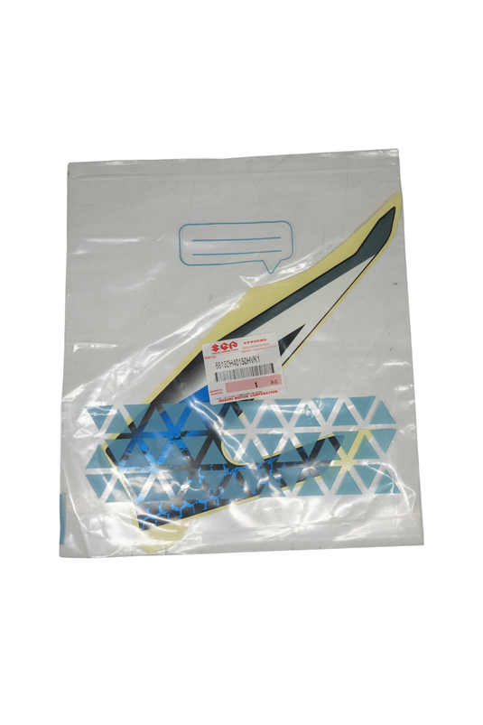 Calcomanía Tapa Lateral Derecha Para Suzuki DR 150 2027 ABS Blanca Carburada