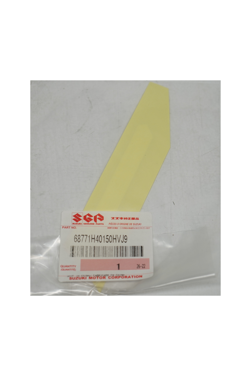 Cargue la imagen en el visor de la galería, Calcomanía "ABS" Izquierda Para Suzuki DR 150 2027 ABS Blanca Carburada
