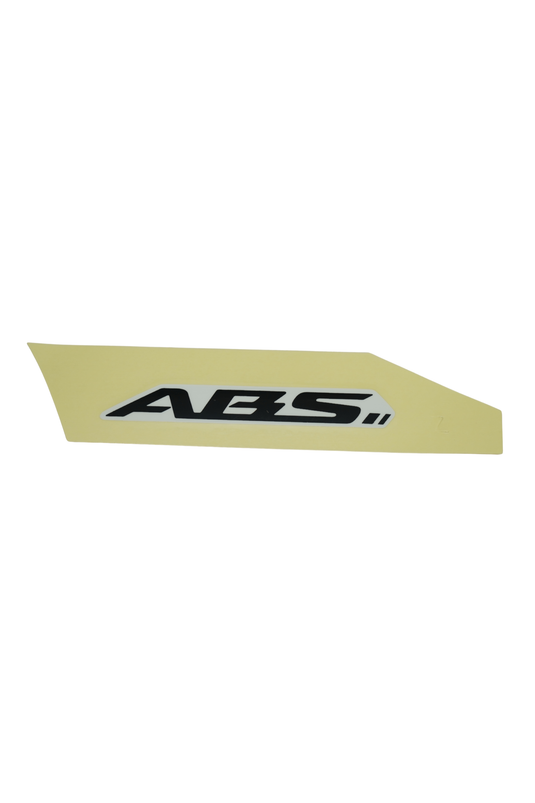 Calcomanía "ABS" Izquierda Para Suzuki DR 150 2027 ABS Gris Carburada