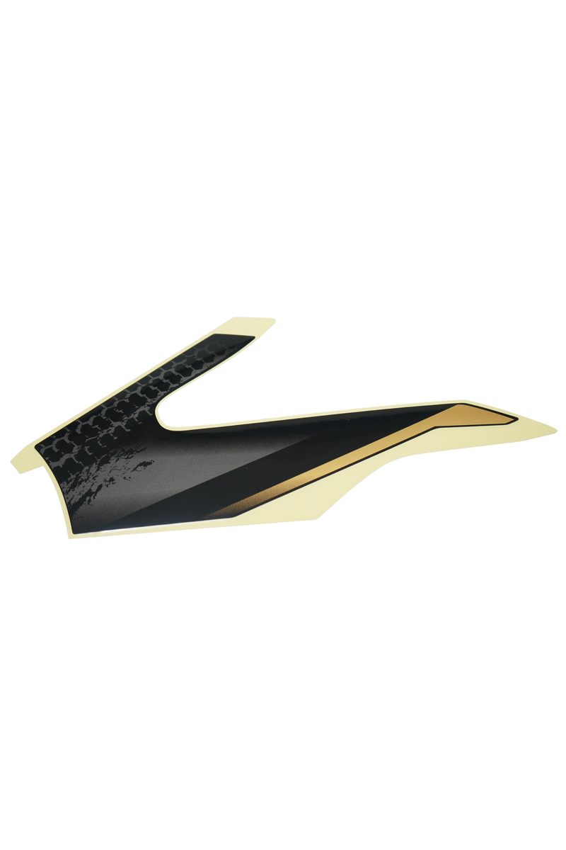 Cargue la imagen en el visor de la galería, Calcomanía Tapa Lateral Izquierda Para Suzuki DR 150 ABS Carburada 2027 Negra
