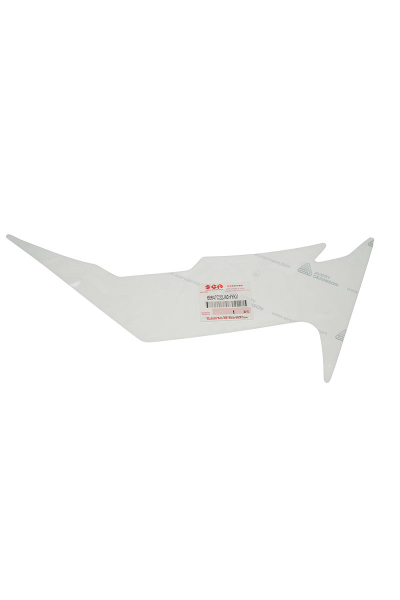 Cargue la imagen en el visor de la galería, Calcomanía Cubre Pierna Inferior Derecha Para Suzuki VIVA FI ABS 2027 Color Negro
