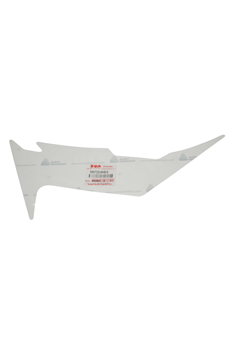 Cargue la imagen en el visor de la galería, Calcomanía Cubre Pierna Inferior Izquierda Para Suzuki VIVA FI ABS 2027 Color Blanca
