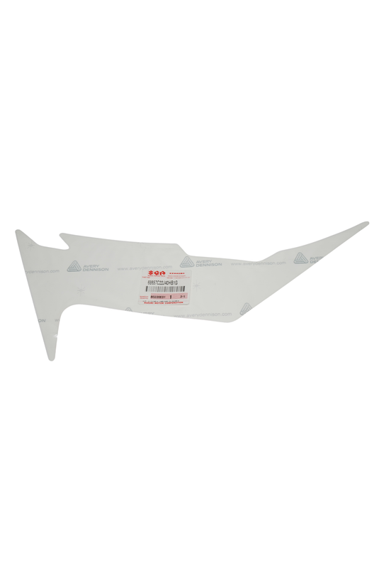 Calcomanía Cubre Pierna Inferior Izquierda Para Suzuki VIVA FI ABS 2027 Color Blanca