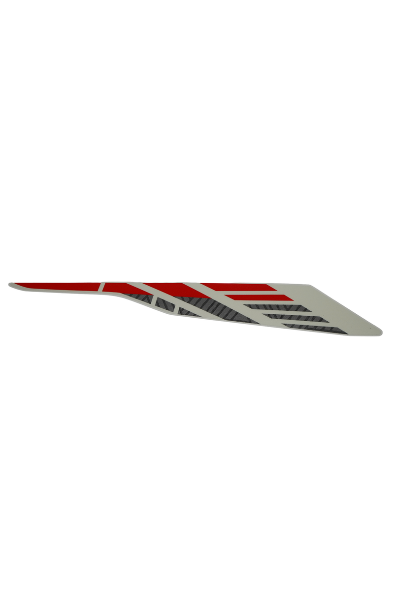 Cargue la imagen en el visor de la galería, Calcomanía Cubre Pierna Superior Derecha Para Suzuki VIVA FI ABS 2027 Color Blanca
