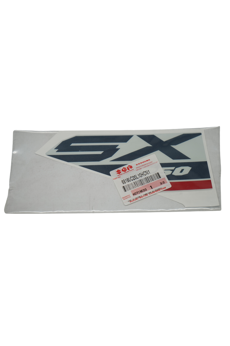 Cargue la imagen en el visor de la galería, Calcomanía Carenaje Derecha Para Suzuki V-STROM SX 250 2027 Blanca
