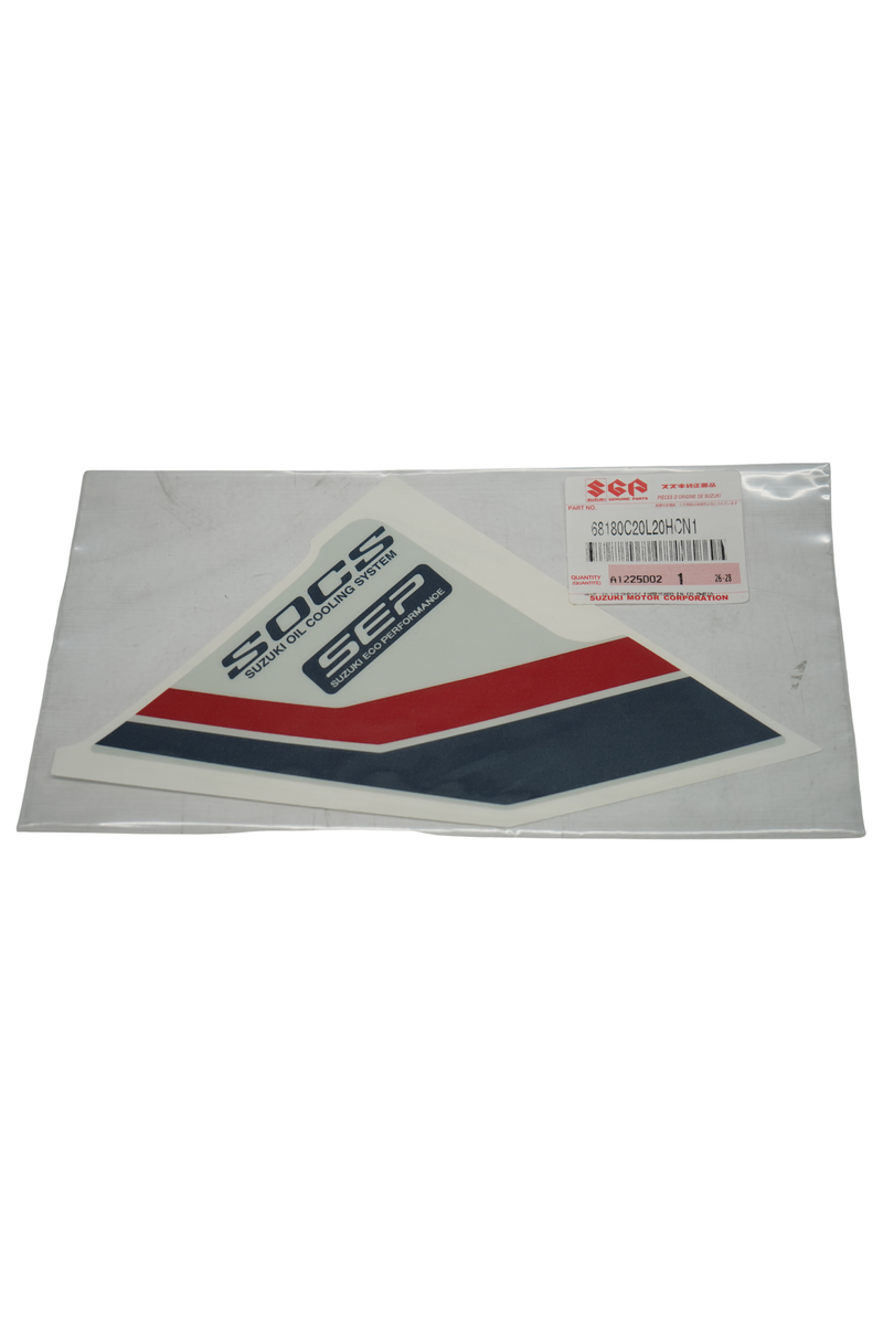 Cargue la imagen en el visor de la galería, Calcomanía Lateral Derecha Para Suzuki V-STROM SX 250 2027 Blanca
