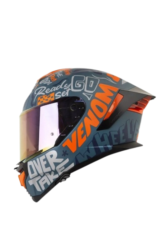 Casco Integral SHAFT PRO SHPRO-609 VENOM BLOCK  NJ MATE