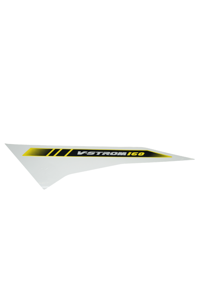 Cargue la imagen en el visor de la galería, Calcomanía Derecha Para Suzuki V-STROM 160 Amarilla
