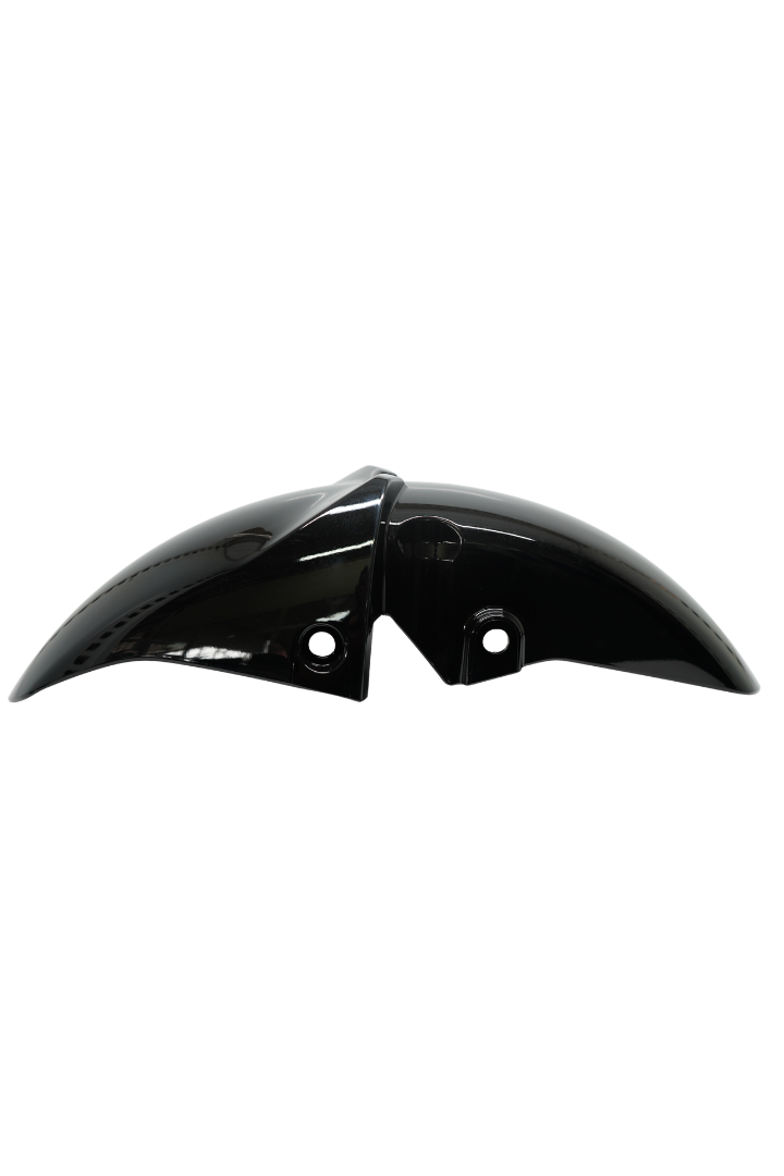 Cargue la imagen en el visor de la galería, Guardabarro Frontal Para GIXXER 150 Color Negro Brillante Genuino
