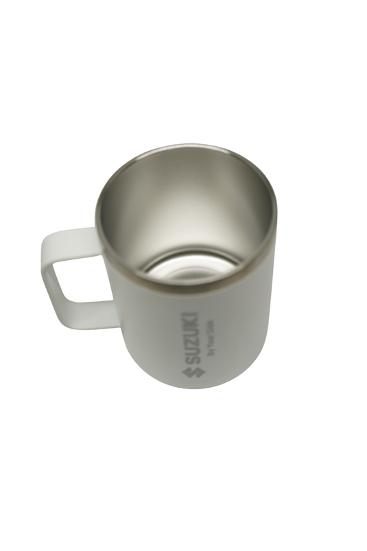 Taza Térmica de Acero Inoxidable Suzuki con Tapa Antiderrames