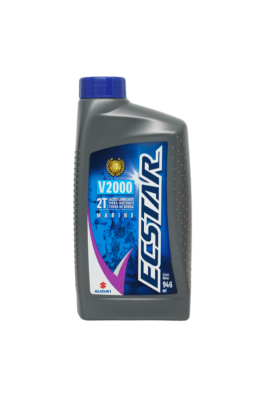 Aceite Lubricante Suzuki ECSTAR Para Motores Fuera De Borda V2000 2T 50/1
