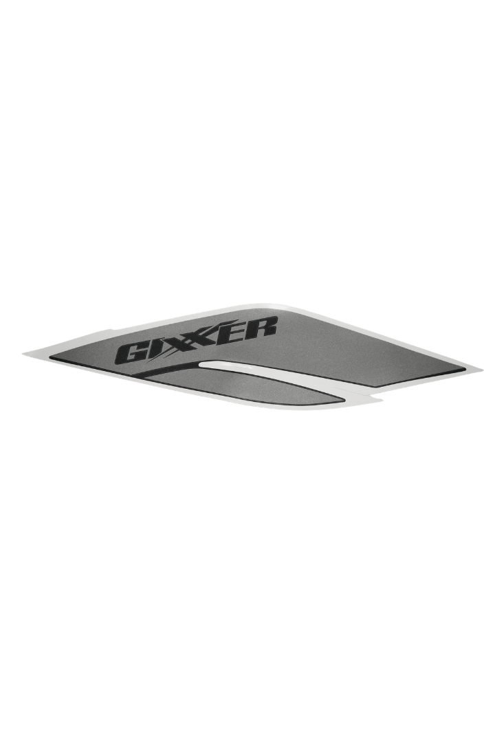 Cargue la imagen en el visor de la galería, Calcomanía Lateral Izquierda Para Suzuki GIXXER 150 Color Negro 2027 Genuina
