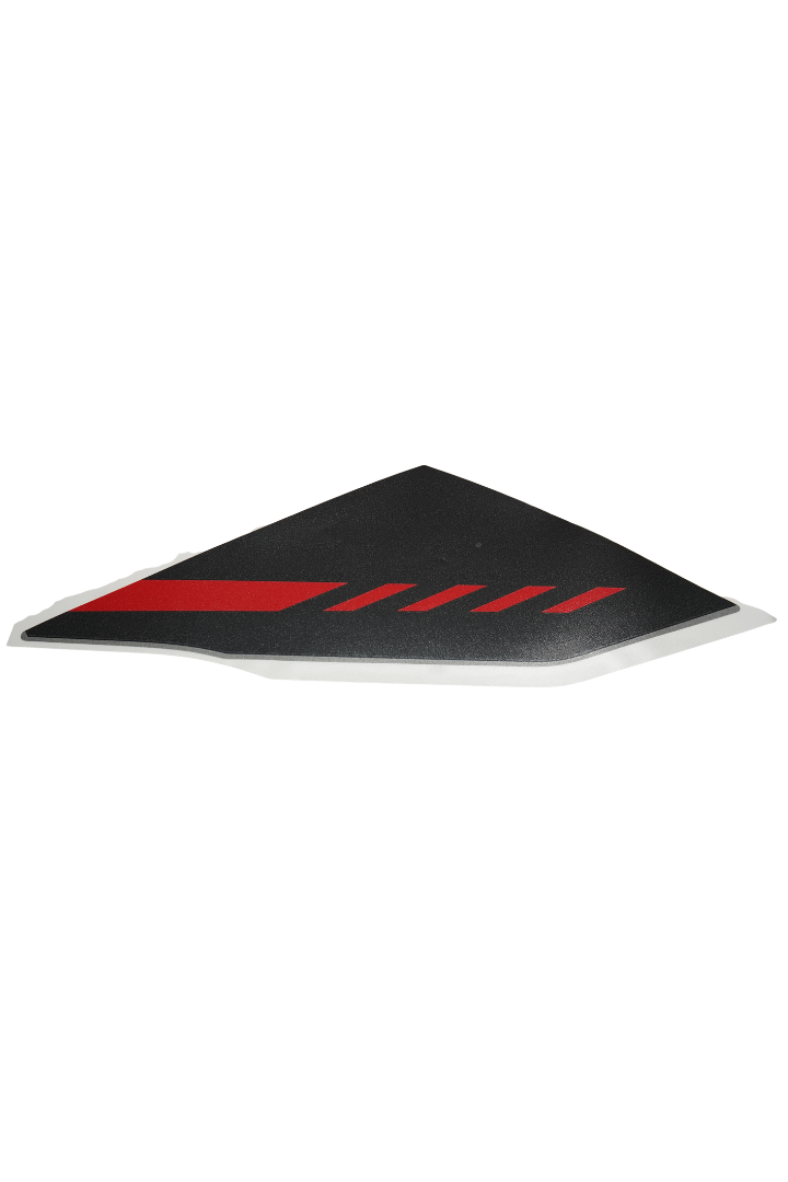 Cargue la imagen en el visor de la galería, Calcomanía Tapa Trasera Izquierda Para Suzuki GIXXER 150 Color Negro 2027 Genuina
