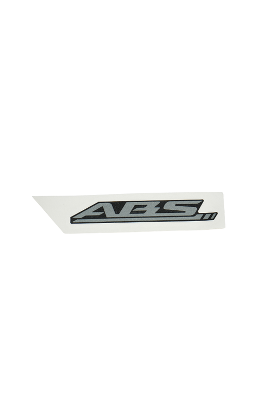 Emblema "ABS" Para Suzuki GIXXER 150 Color Negro 2027 Genuina