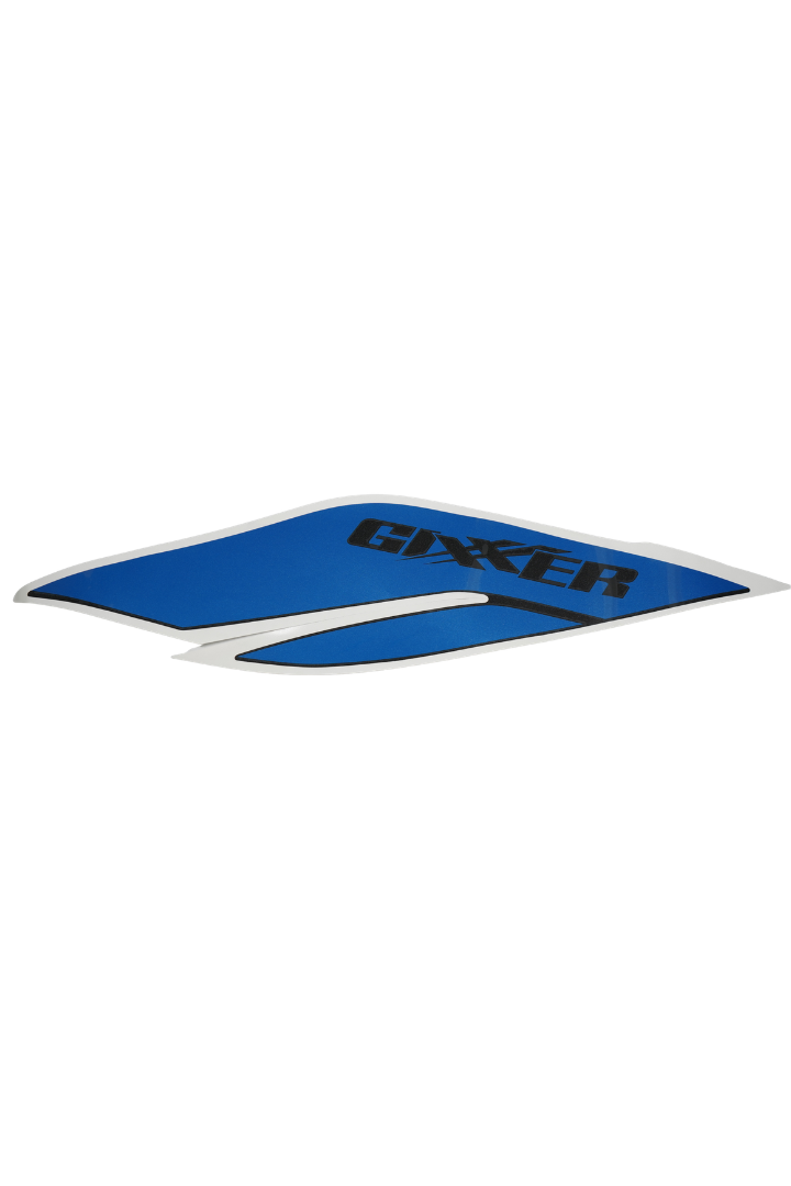 Cargue la imagen en el visor de la galería, Calcomanía Lateral Derecha Para Suzuki GIXXER 150 Color Azul 2027 Genuina
