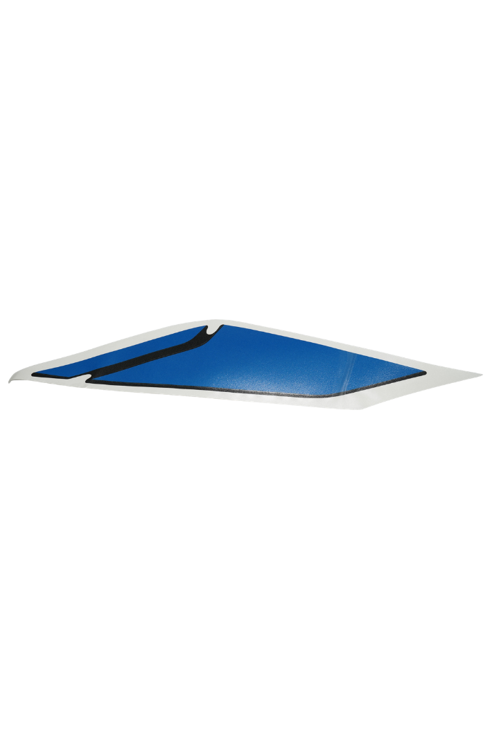 Cargue la imagen en el visor de la galería, Calcomanía Lateral Derecha Para GIXXER 150 Color Azul 2027 Genuina
