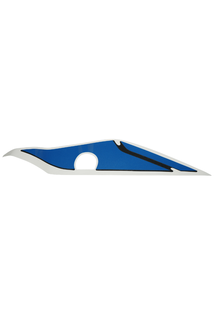 Cargue la imagen en el visor de la galería, Calcomanía Lateral Izquierda Para GIXXER 150 Color Azul 2027 Genuina
