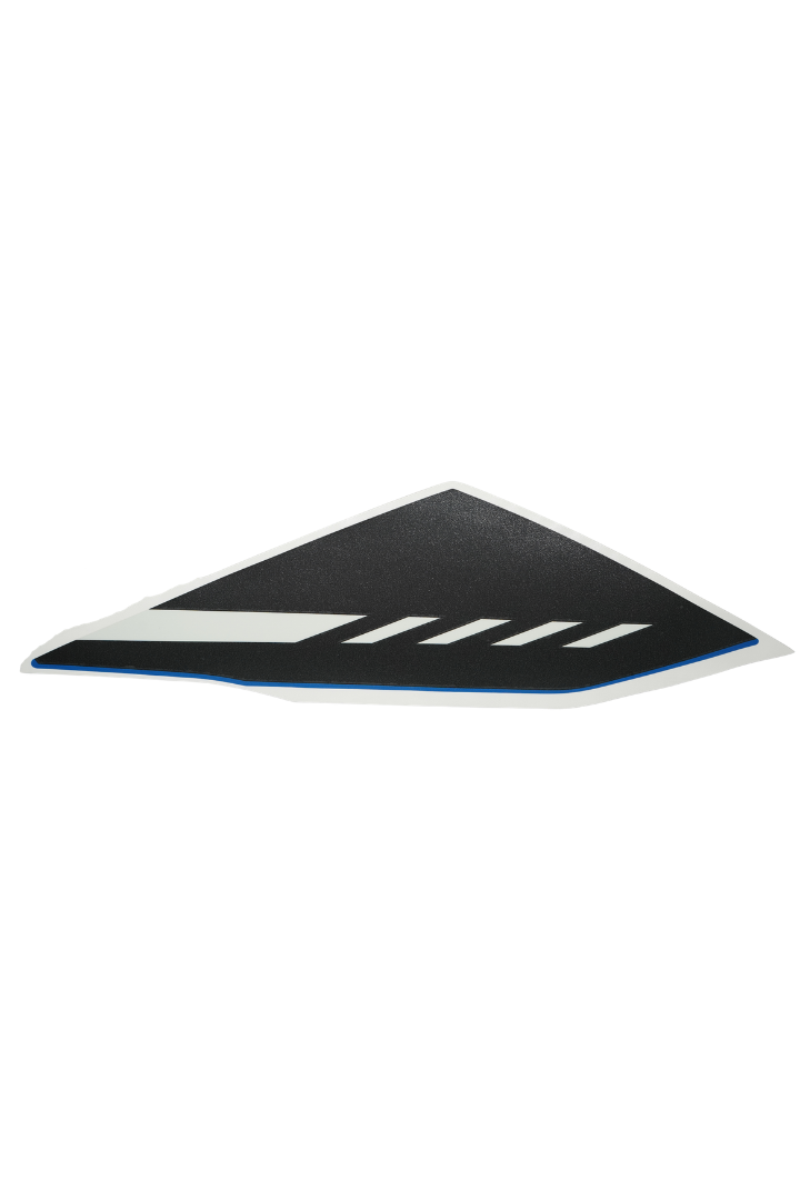 Cargue la imagen en el visor de la galería, Calcomanía Tapa Trasera Izquierda Para Suzuki GIXXER 150 Color Azul 2027 Genuina
