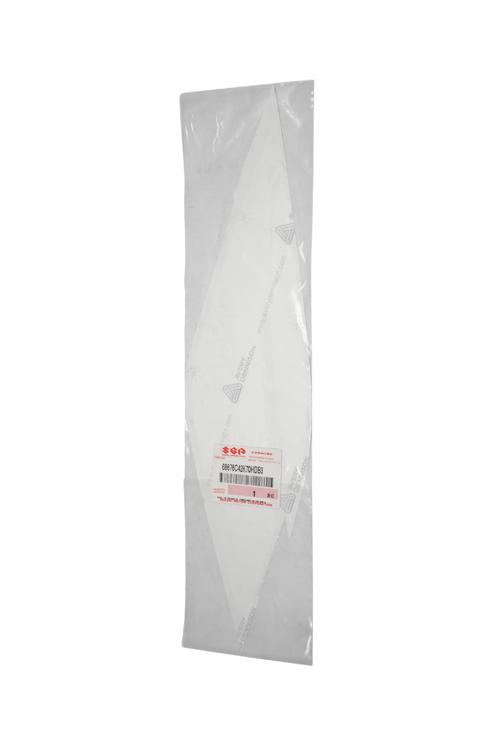 Cargue la imagen en el visor de la galería, Calcomanía Lateral izquierda Para Suzuki GIXXER 150 Color Gris-Rojo 2027 Genuina
