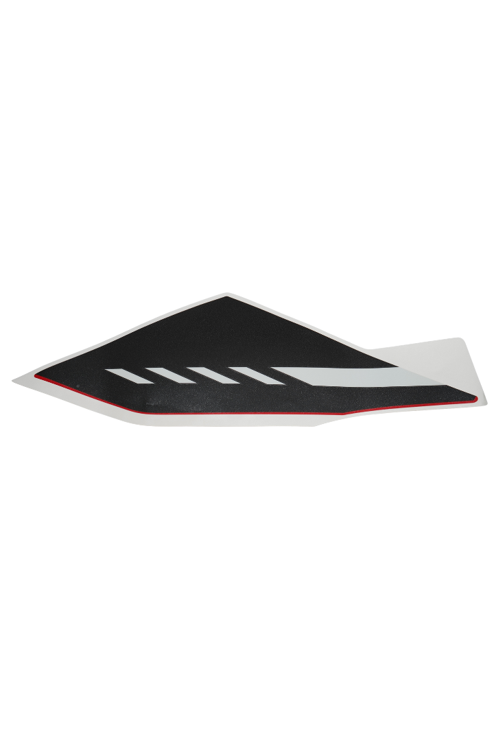 Cargue la imagen en el visor de la galería, Calcomanía Tapa Trasera Derecha Para Suzuki GIXXER 150 Color Gris-Rojo 2027 Genuina
