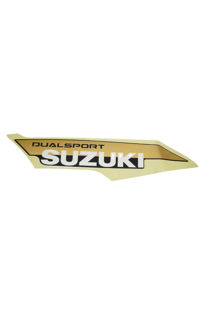 Cargue la imagen en el visor de la galería, Calcomanía "SUZUKI" Izquierda Para DR 150 ABS Carburada 2027 Negra
